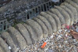 30 x Border Paver Bricks - Lawn Edging - L53 x H12 x W19 cms - Ref BB1135 OS - CL351 - Location: Cho