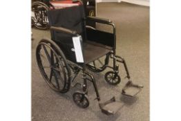 1 x Drive Silver Sport Self Propel Wheelchair With 18st Capacity - Comes in Good Condition as