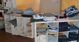 Approx 80 x Assorted Resale Items Of Soft Furnishings - Unused Stock - Selection Includes Mostly Cus