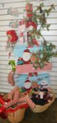Approx 80 x Assorted Items Of Christmas Resale Stock - Selection As Shown, Mostly Mugs, Gift Bags An