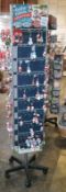 1 x Retail Carousel Display Stand With Approx 200 x Personalised Hand Painted Tree Decorations (Vari