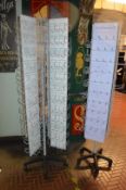 4 x Carousel Retail Display Stands - Ref BB000 GF - CL351 - Location: Chorley PR6