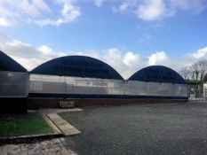 1 x 3 Bay Galvanised Steel Northern Polytunnel Canopy - Location: Blackburn BB1