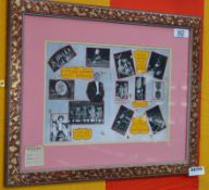 1 x Framed Circus Picture Featuring Duncans Collies, Rogge Sisters, Lippizanas Elephants, Ghezzi Bro