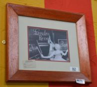 1 x Framed Picture Depicting Woman Writing With Hands and Feet - 16 x 18 Inch - Ref BB710 - CL351 -