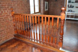Large Collection of Wooden Railings - Includes 30 x Posts, 356 x Spindles and Hand Rails - Ref BB697