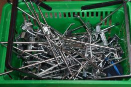 Collection of Slat Wall Rails - Supplied in Single Crate - Please See Pictures For Examples - Ref