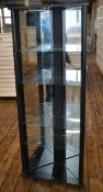1 x Mirrored Display Case - Dimensions: H170 x W65 x D36cm - Ref M505 - CL351