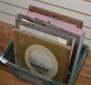 8 x Various Vintage Framed Pictures - Ref BB850 2F - CL351 - Location: Chorley PR6