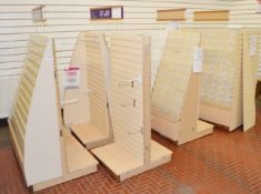 6 x Sections Of Greetings Card Display Stand - Average Height 170cm - Ref BB922 / KS