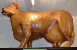 1 x Bull / Golden Calf Paper Mache Sculpture Statue - Approx 150cm Wide - Ref BB912 KS - CL351 - Loc