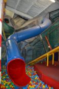 1 x Childrens Playcentre Tunnel Tube Slide in Blue - Very Good Condition - Ref PTP - CL351 -