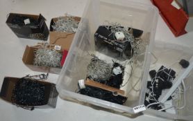 7 x Lots of LED String Lights Plus Various Spare Power Adaptors - Ref BB1114 TF - CL351 -