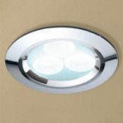 1 x HiB LED Showerlight - Chrome - Cool White - New Boxed Stock - CL364 - Ref: PAL Edin/1 10811 - Lo