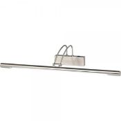1 x Picture Lights 1 Light Wall Light Satin Silver- New Boxed Stock - CL364 - Ref: PAL Edin/1 8343SS
