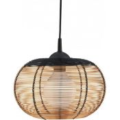 1 x Dome Cage Black Copper Pendant - New Boxed Stock - CL364 - Ref: ERP1- 8541CU - Location: Altrinc