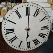 1 x Oversized Metre-Wide Wall Clock - Battery Operated - Diameter 103cm - Unused Stock - Ref BB999