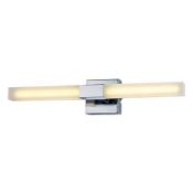 1 x Ex Display Bathroom Acrylic Twin Integrated LED Wall Light Forum Pandora - CL364 - Ref: PAL Edin