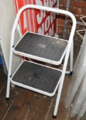 2 x Lots of Ladders to Include Two Tread Step Ladders and Six Tread Ladder - Ref BB1724 TF - CL351 -
