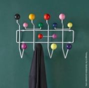 *Last One* 1 x VITRA Eames 'Hang It All' Coat Hanger - Multi Coloured - Unboxed Ex-Display Item - Re