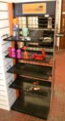 6 x Assorted Retail Display Stands - Average Height 165cm - CL351