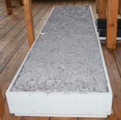 1 x Slate Bed Suitable For Retail Display - 243 x 60 cms - Ref BB1693 2F - CL351 - Location: Chorley