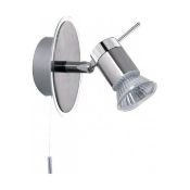 1 x Aries LED 1 Light Wall Spotlight Polished Chrome - New Boxed Stock - CL364 - Ref: PAL Edin/1 744
