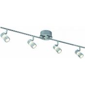 1 x Ex Display Bubbles Chrome LED 4 Way IP44 Bathroom Spotlight - New Boxed Stock - CL364 - Ref: ERP