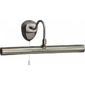 1 x Ex Display Picture Lights 2 Light Wall Light Antique Brass - CL364 - Ref: PAL Edin/2 12541 - Loc