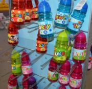 1 x Retail Carousel Display Stand With Approx 64 x Personalised Childrens Drinking Bottes RRP £5.99