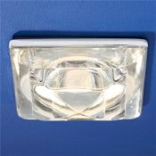 1 x HIB - Acudo Glass Showerlight - New Boxed Stock - CL364 - Ref: PAL Edin/1 5405 - Location: Altri