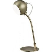 1 x 1 Light Magnetic Head Table Lamp Antique Brass - New Boxed Stock - CL364 - Ref: PAL Edin/1 4391A