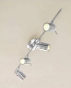 1 x Nero 4 Multi-Angled Brushed Chrome Spotlights - Brand New Boxed Stock - CL323 - Ref: NERO6115/