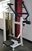 1 x Force Lat Pulldown Pin Loaded Gym Machine With Weights - Ref: J2075/GFG