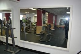 2 x Gym/Dance Room Mirrors-Dimensions:H155/L110cm - Ref: J2107/GFG - CL356 -