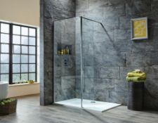 1 x Scudo I 8 Wetroom (900 x 2000) & Flipper (275 x 2000) 8mm - New & Boxed Stock - Ref: 900I8WETSET