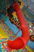 1 x Childrens Playcentre Tunnel Tube Slide in Red - Very Good Condition - Ref PTP - CL351 -