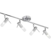 1 x Ex Display Mars 4 Light Ceiling Spotlight Polished Chrome - CL364 - Ref: ERP2- H367 - Location: