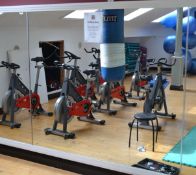 2 x Fitness Studio Mirrors - Pair of - Dimensions:H155 x L150cm - Ref: J2013/1FDS - CL356 -