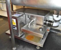 1 x Grease Guardian D1 Grease Trap With Digital Panel and Stainless Steel Finish - H30 x W50 cms - C