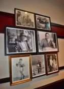 7 x Assorted Framed Pictures Featuring Nostalgic Images Of Italian Americana - Various Sizes - CL366