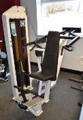 1 x Force Shoulder Press Pin Loaded Gym Machine With 100kg Weights - Ref: J2081