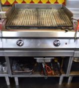 1 x Angelo Po RIBBED CHARGRILL GAS GRIDDLE Commercial Kitchen Equipment With Modular Design and Stai