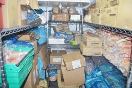 4 x Assorted Cold Room Wire Storage Shelves - Assorted Widths With a Depth of 50cm and Height of 160