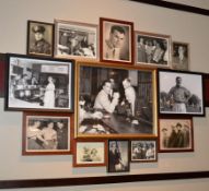 13 x Assorted Framed Pictures Featuring Nostalgic Images Of Italian Americana - Various Sizes - Ref: