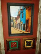 14 x Various Framed Pictured From Mexican Themed Restaurant - CL363 - Location: Stevenage SG1