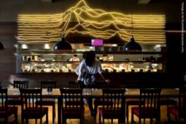 1 x JOY DIVISION Inspired 2-Metre Neon Signage - Recently Removed From A City Centre Restaurant