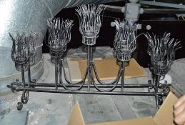 1 x Metal Table Candle Holder - CL363 - Location: Stevenage SG1
