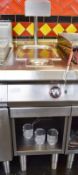 1 x Angelo Po OVERHEAD FOOD WARMER LAMP Commercial Kitchen Equipment With Modular Design and Stainl