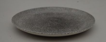 10 x Churchill Raku Quartz Black Plate 21.7cm (RRP £95.00) - Ref RC177 Pal2 - CL332 - Location: Altr